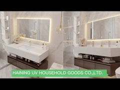 grupo da vaidade da madeira maciça dos armários da vaidade do banheiro de 80*25*50cm com dissipador